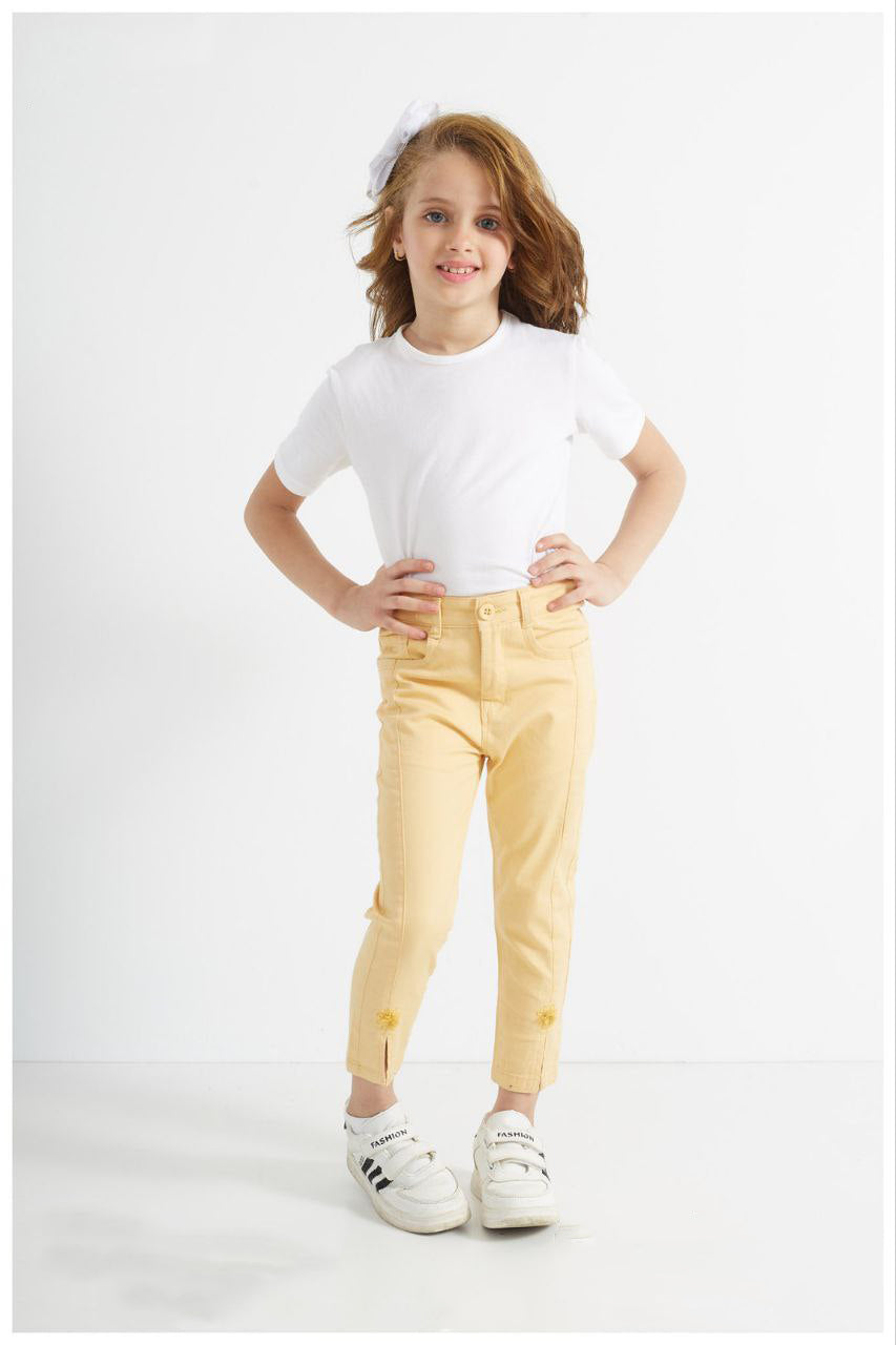Fashionable and stylish girl's pants