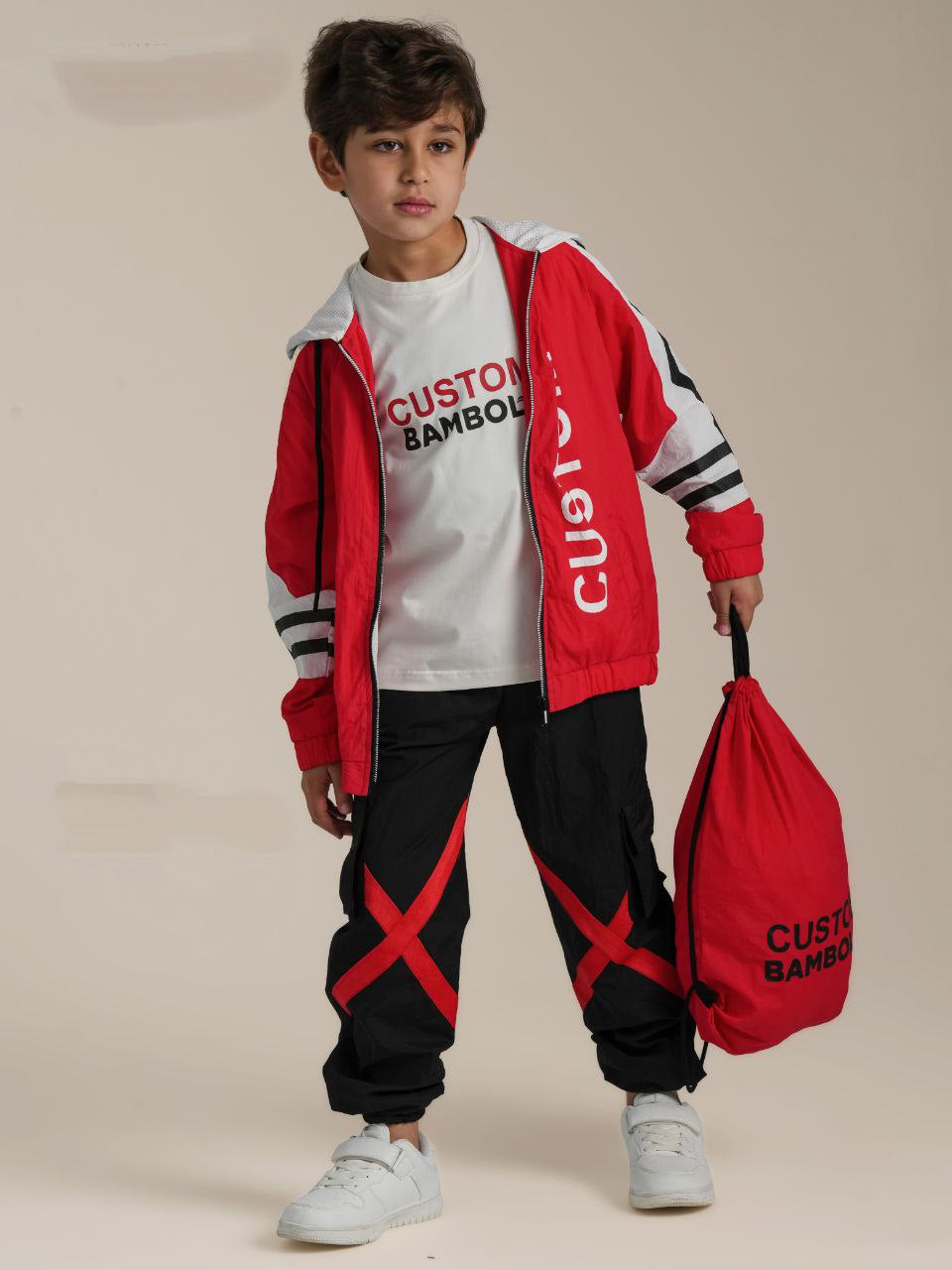 Sportliches Jungen-Set (3-teilig + Tasche) für einen kompletten, modernen Look