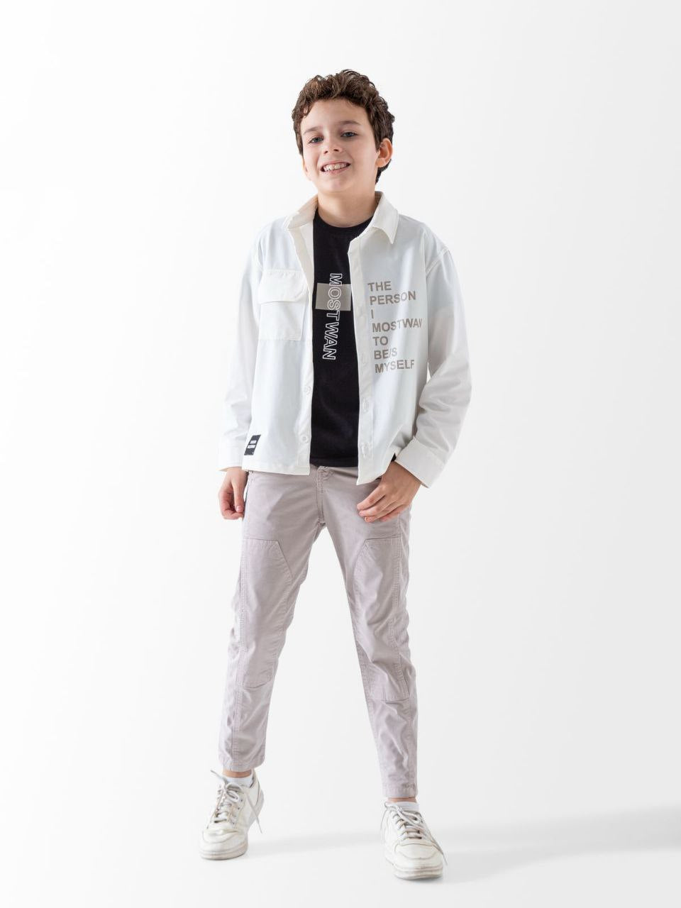 Modernes Jungen-Set, 3-teilig – Eleganter