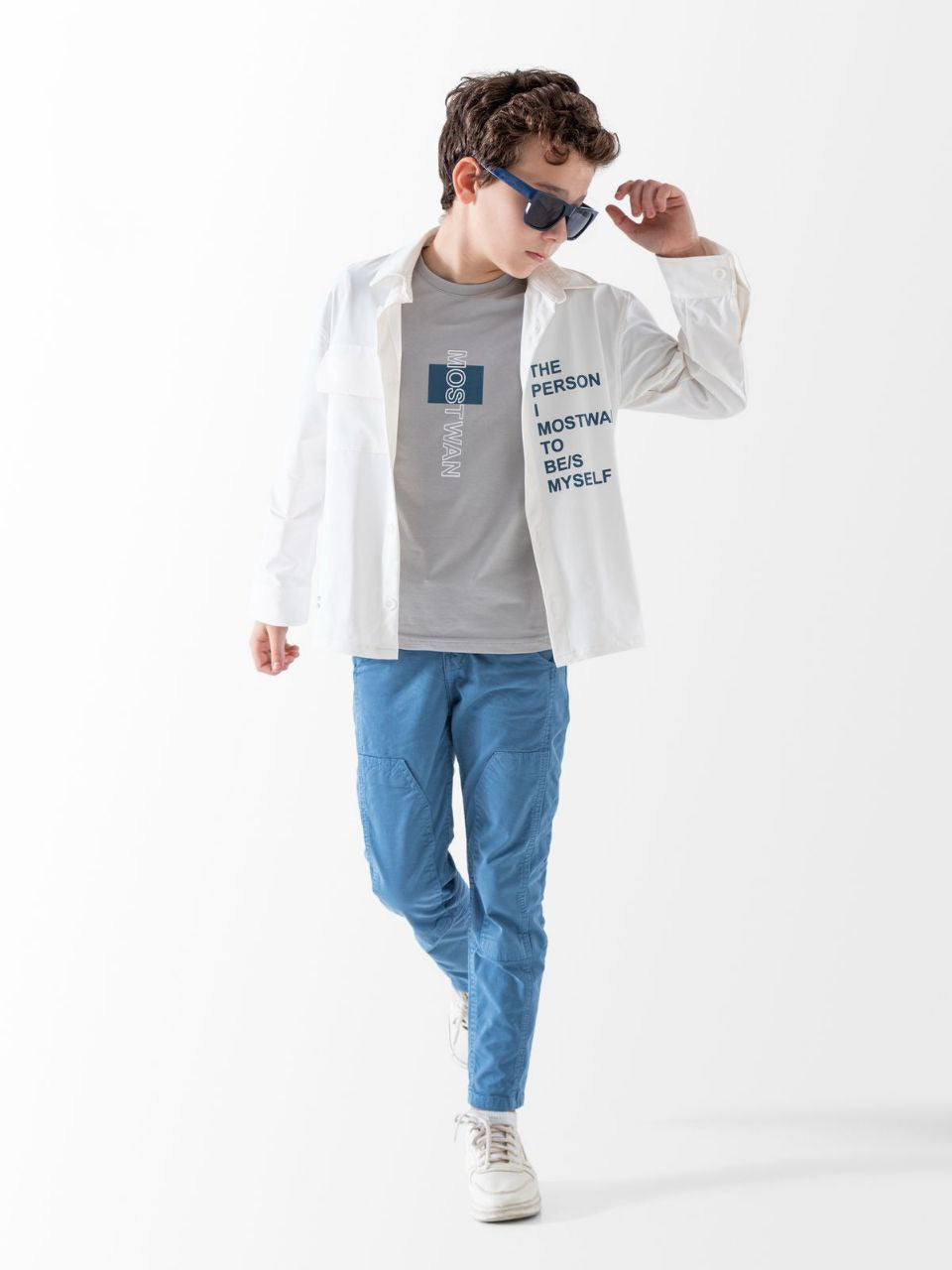 Modernes Jungen-Set, 3-teilig – Eleganter