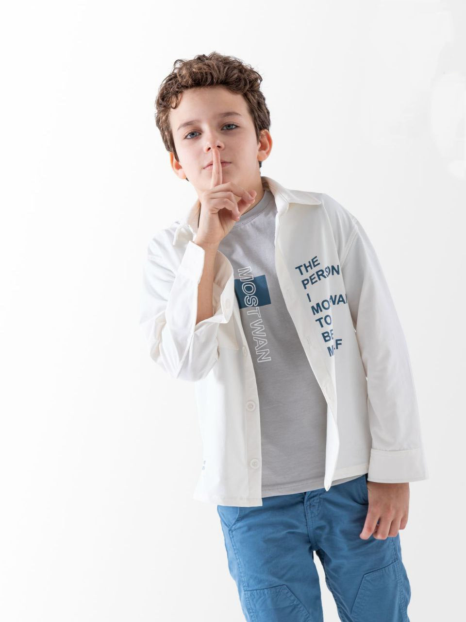 Modernes Jungen-Set, 3-teilig – Eleganter