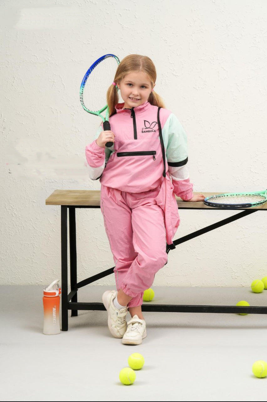 Trendiges 3-teiliges Mädchen-Set für einen sportlich-eleganten Look