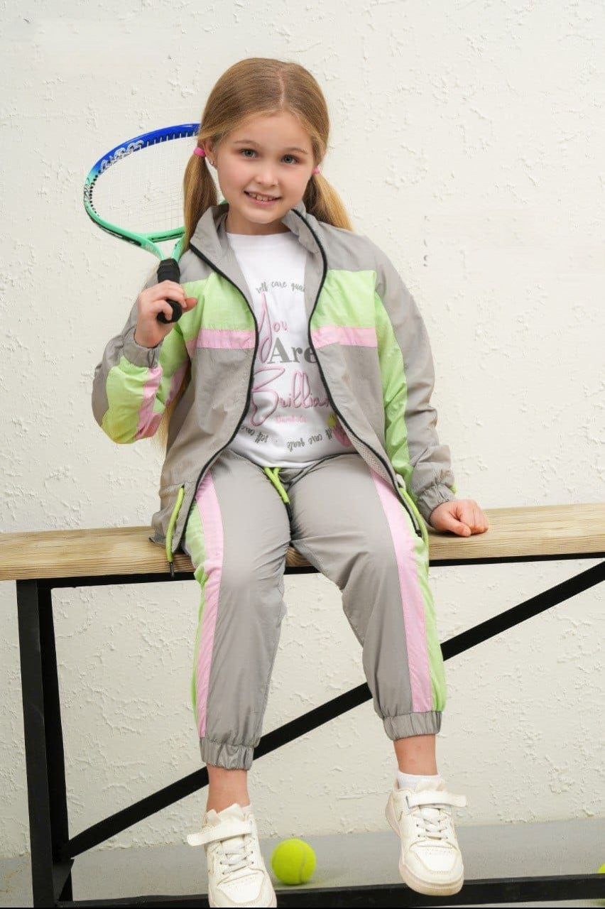 Sportliches Mädchen-Set (3-teilig) für einen modernen Look