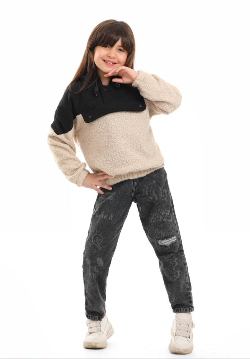 Mädchen-Sweatshirt