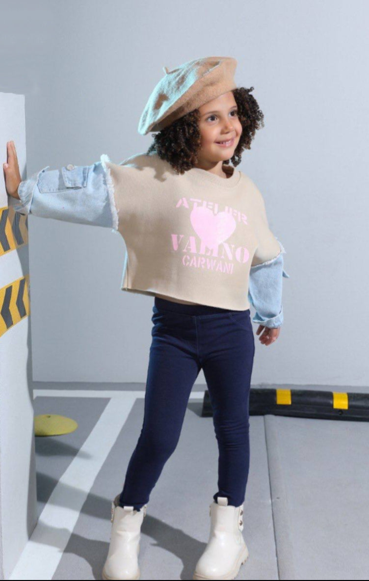 Mädchen-Sweatshirt