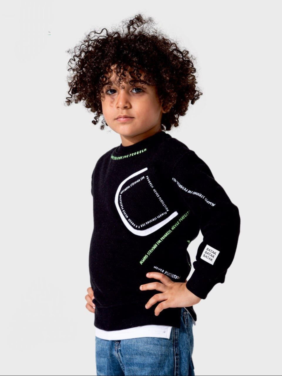Jungen Grafik Sweatshirt