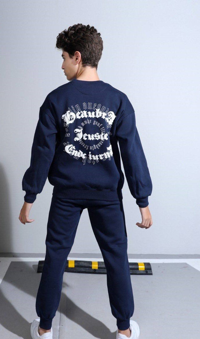 Jungen Trainingsanzug Baumwollfleece