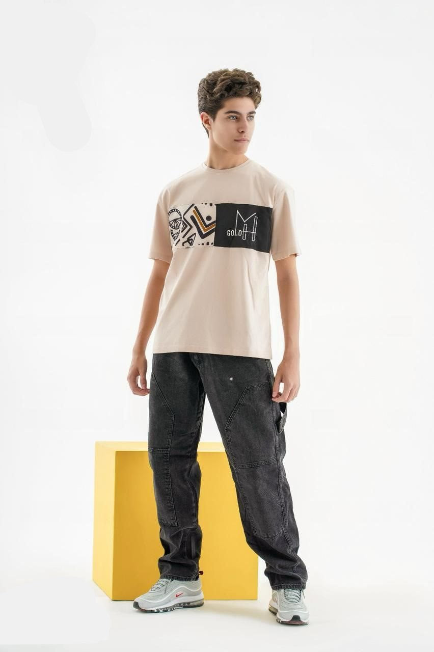 Jungen-T-Shirt aus Baumwolle