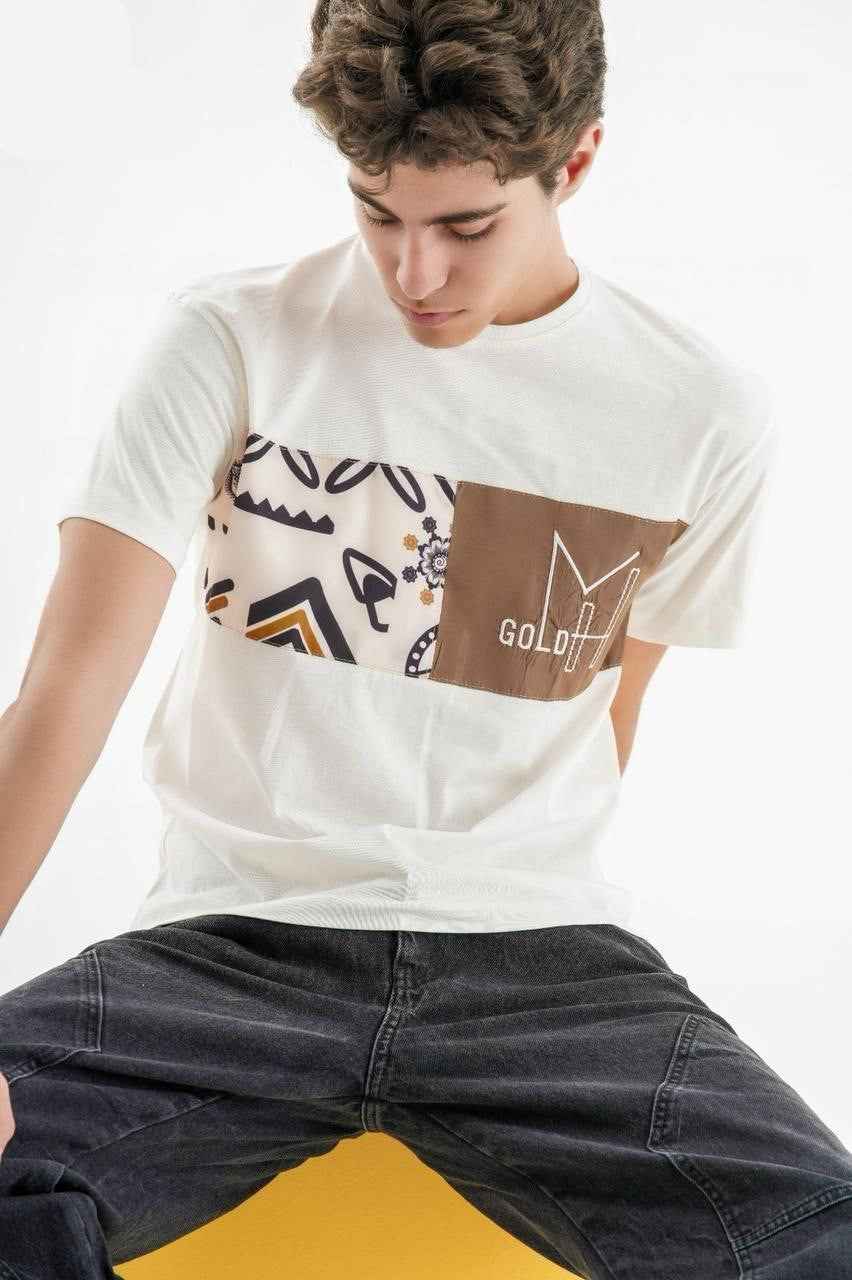 Jungen-T-Shirt aus Baumwolle