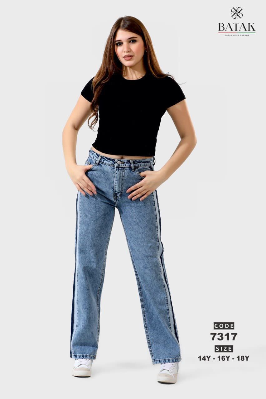 Gerade Jeans Hose