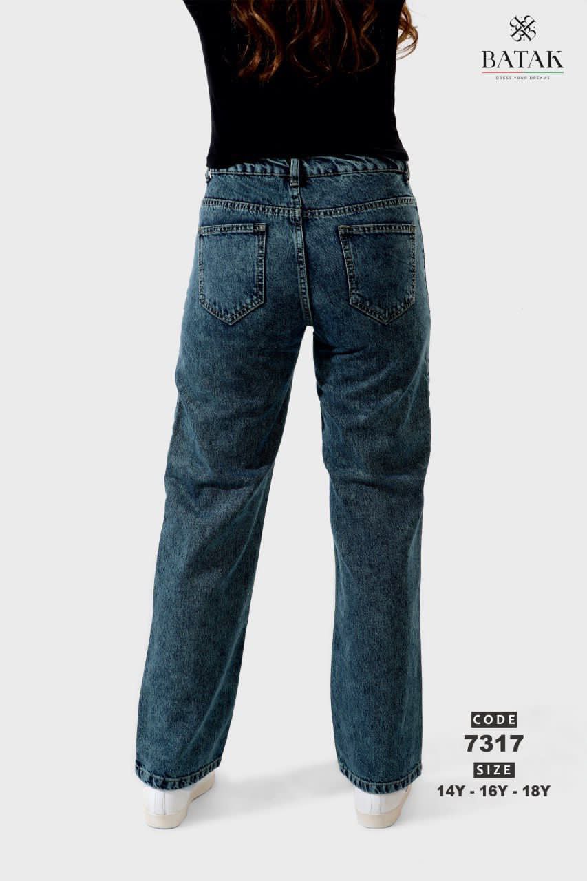 Gerade Jeans Hose