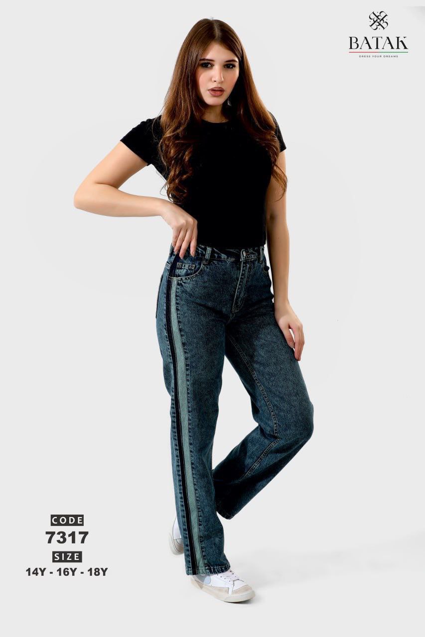 Gerade Jeans Hose