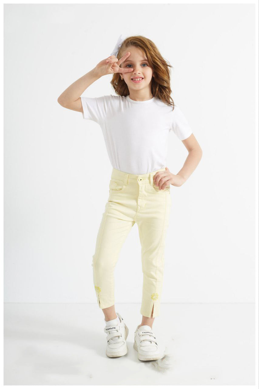 Fashionable and stylish girl's pants