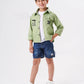 Jungenhemd im modernen Casual-Stil