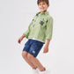 Jungenhemd im modernen Casual-Stil