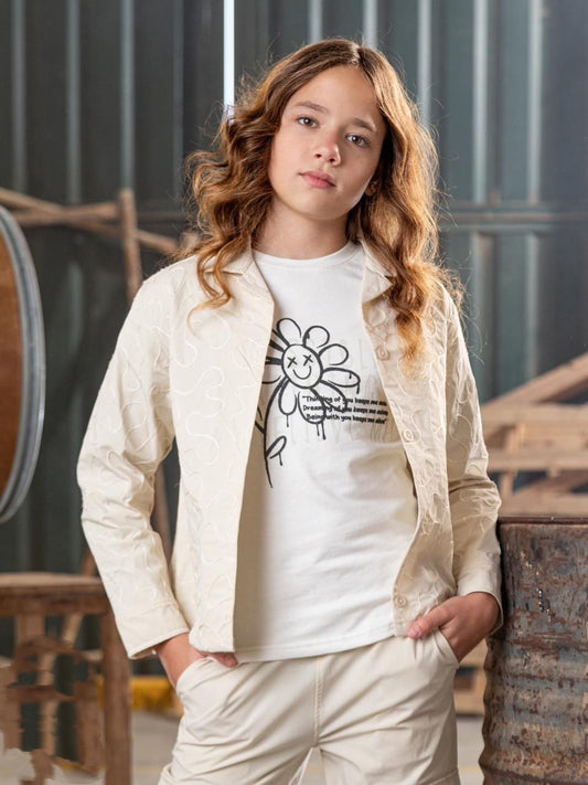 Mädchen-Set: 3-teilig aus modern
