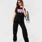 Elegantes Mädchen-Set (Latzhose + Jeansjacke) – Deine Wahl für einen modischen Look für Teenager