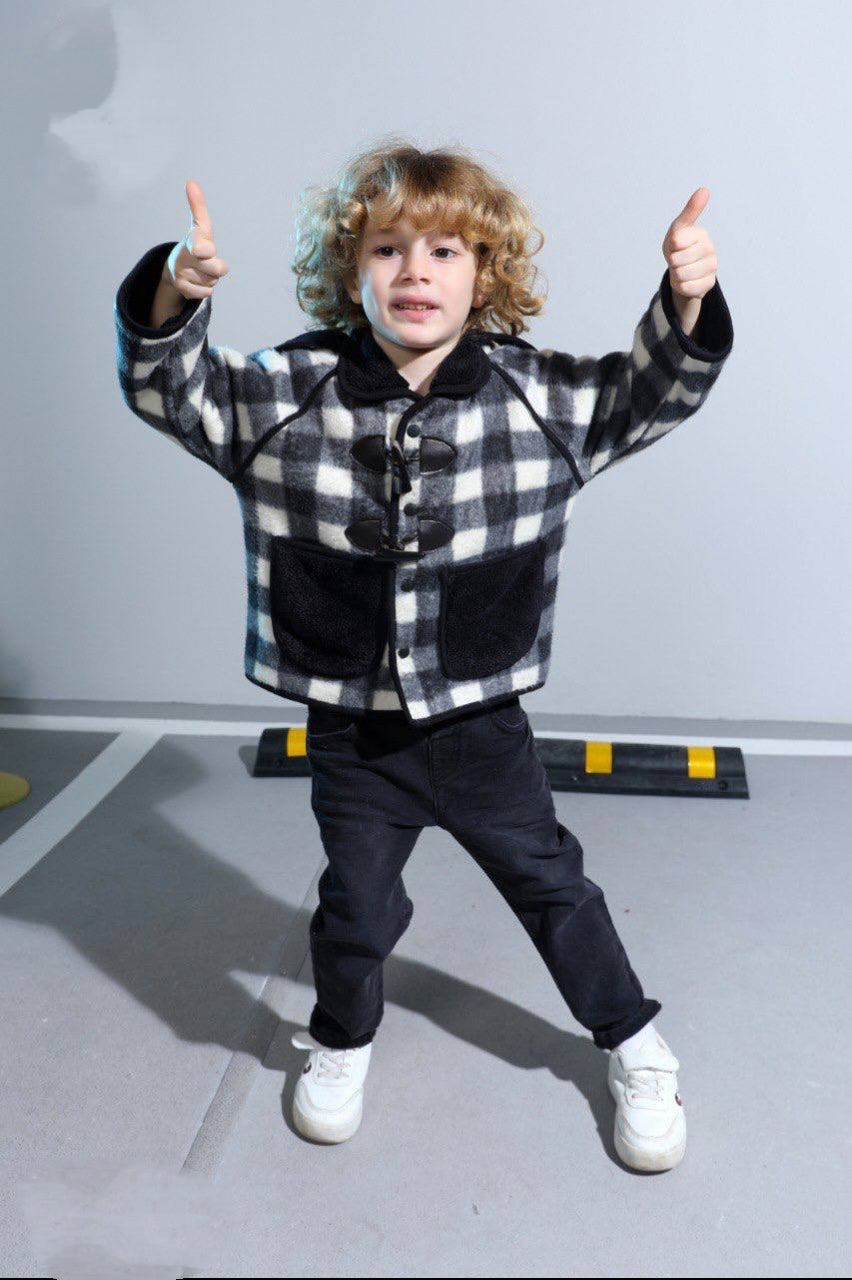 Jungen Jacke  Fellfutter
