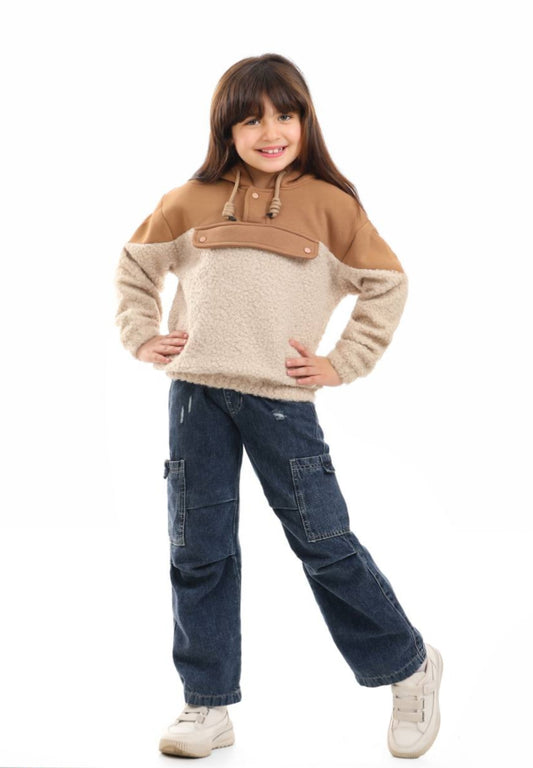 Mädchen-Sweatshirt