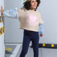 Mädchen-Sweatshirt