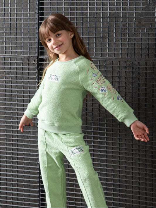 Komfortables Mädchen Set