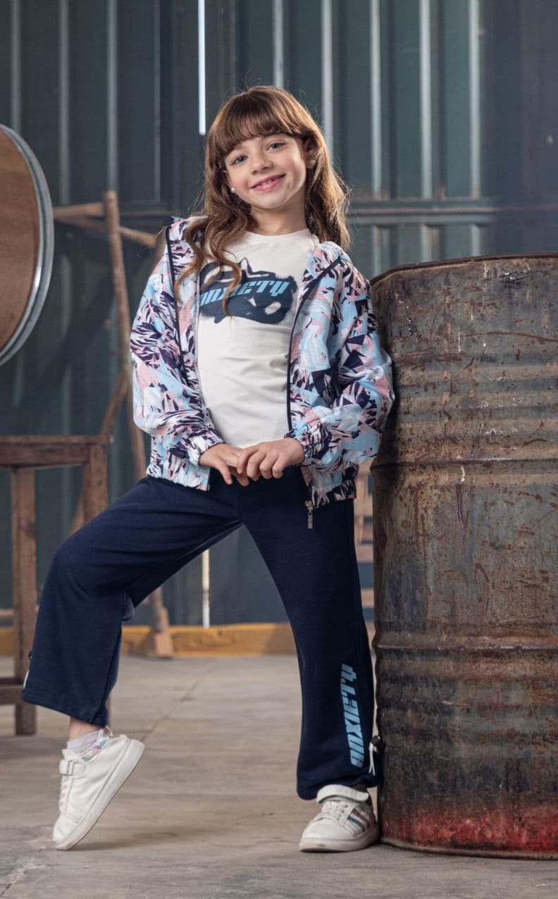 Modernes Mädchen-Set (3-teilig) für einen praktischen und bequemen Look