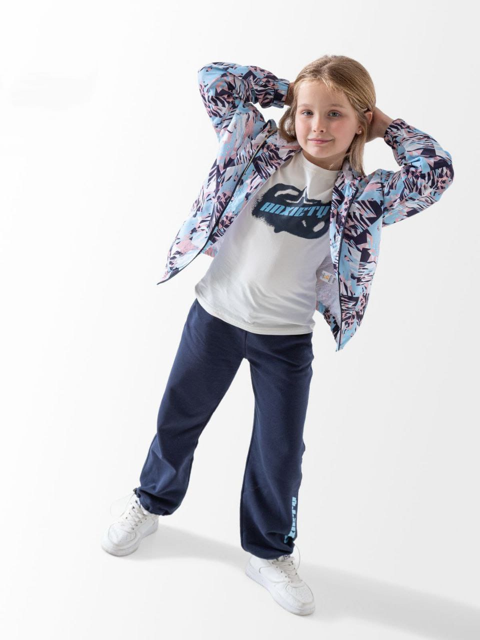 Modernes Mädchen-Set (3-teilig) für einen praktischen und bequemen Look