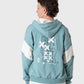 Hoodie mit trendigem Hemd
