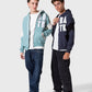 Hoodie mit trendigem Hemd