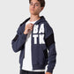 Hoodie mit trendigem Hemd