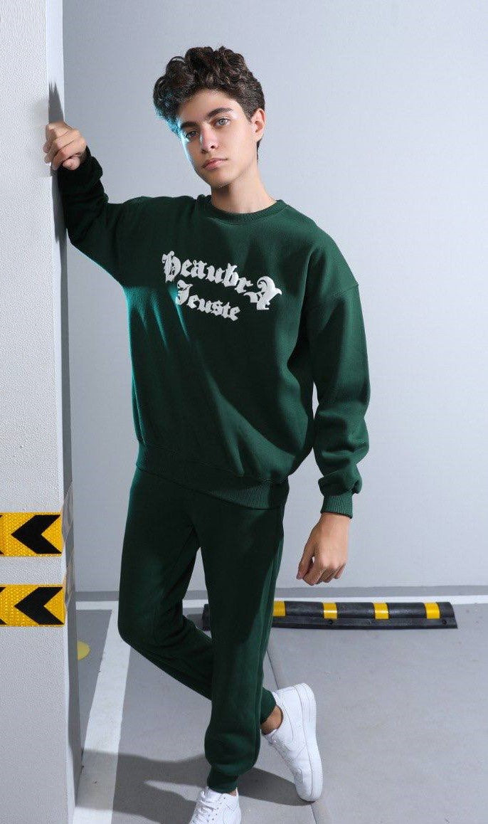 Jungen Trainingsanzug Baumwollfleece