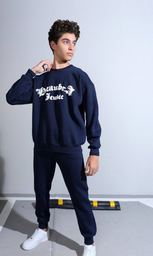 Jungen Trainingsanzug Baumwollfleece