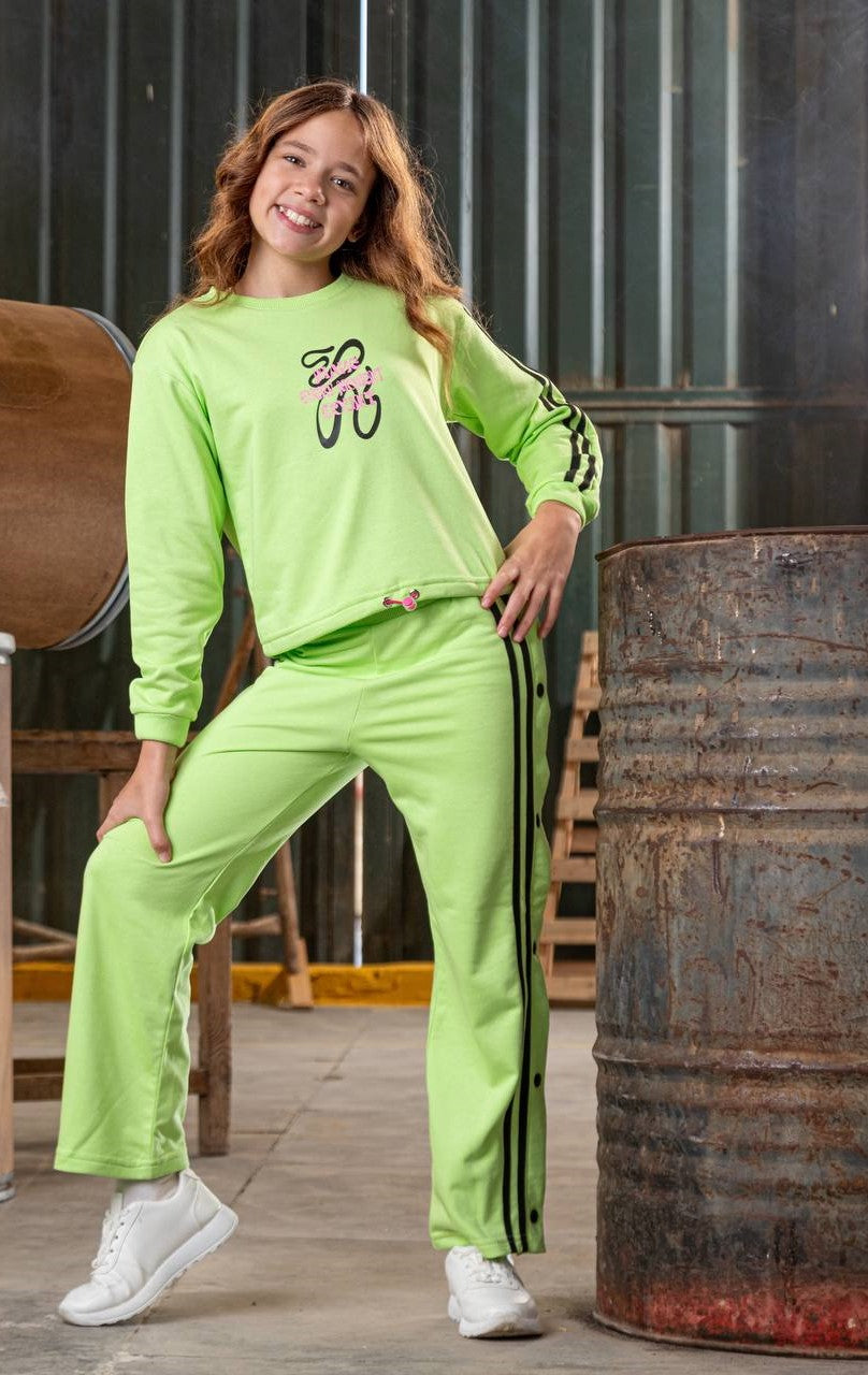 Mädchen Sport-Set  2teilig  Baumwolle
