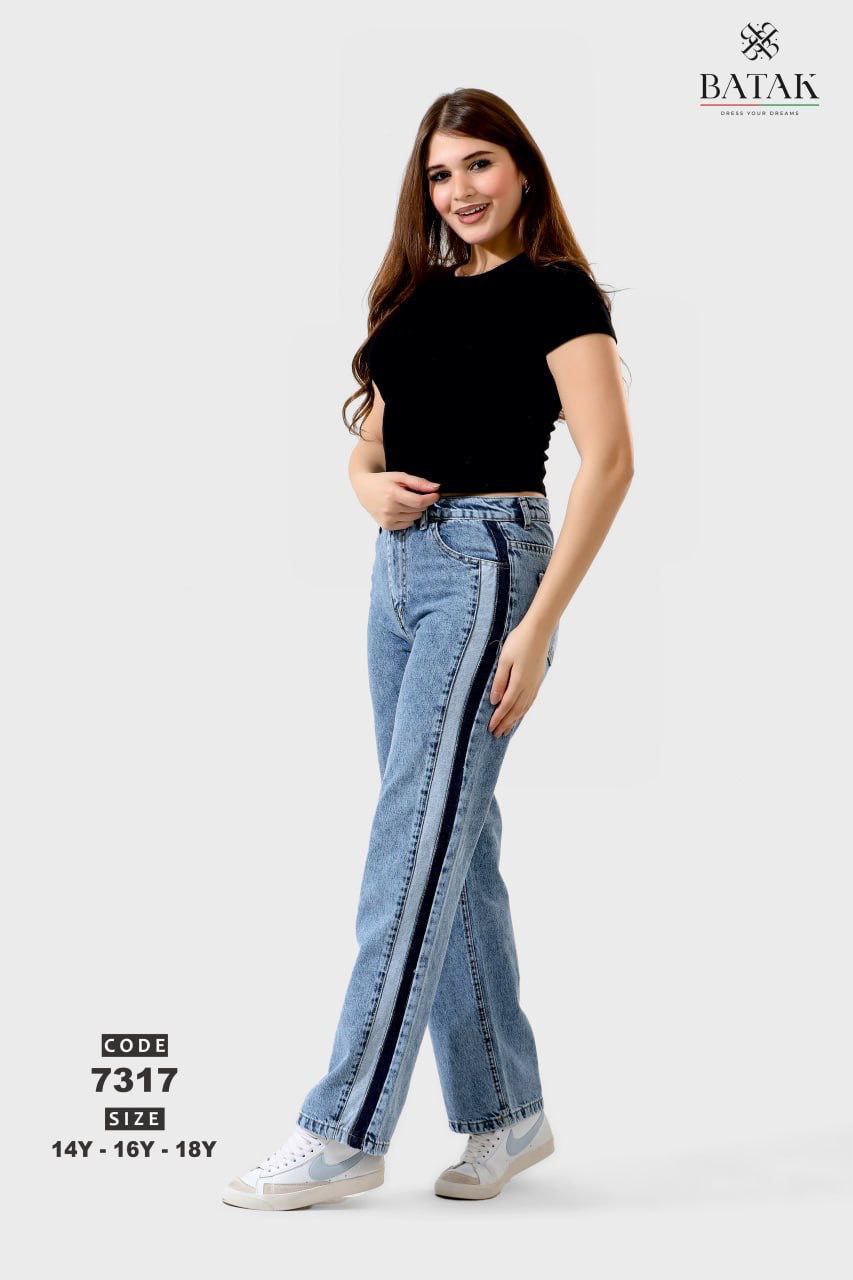 Gerade Jeans Hose